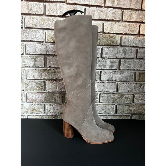 NEW Dolce Vita Flin knee high suede camel boots size 6 - Picture 2 of 7